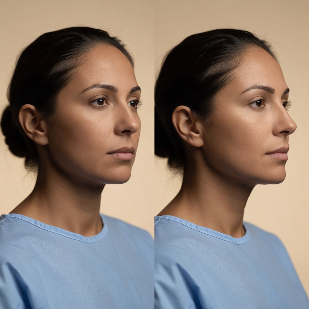 Jawline Contouring - Before Jawline Contouring - Before